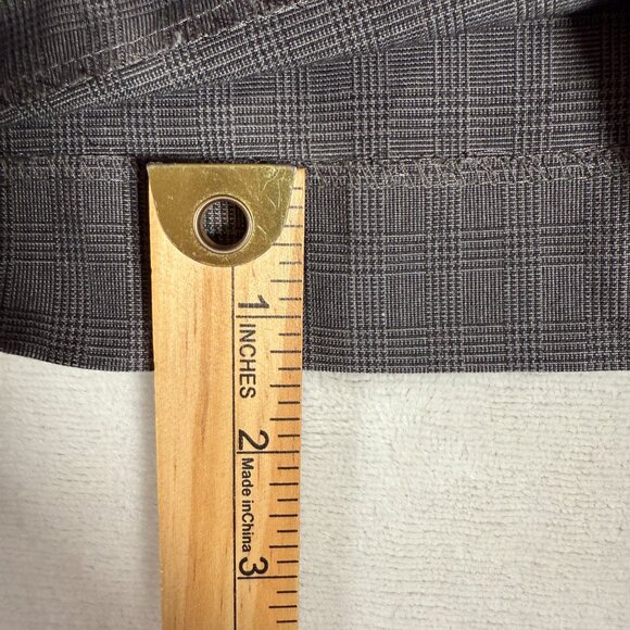 Ralph Lauren Dress Pants Men Size W38 L30 Plaid Slash Pockets Rayon Blend EUC - Picture 4 of 11